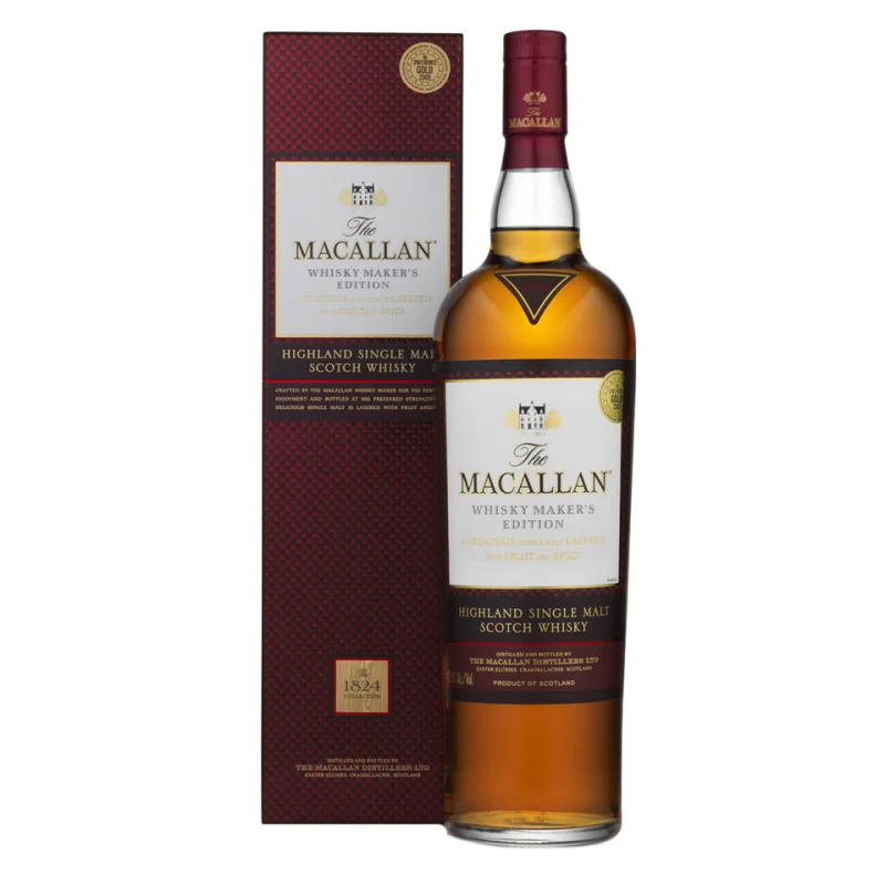 The Macallan 1824 Collection Whisky Makers Edition Single Malt Scotch Whisky 700mL
