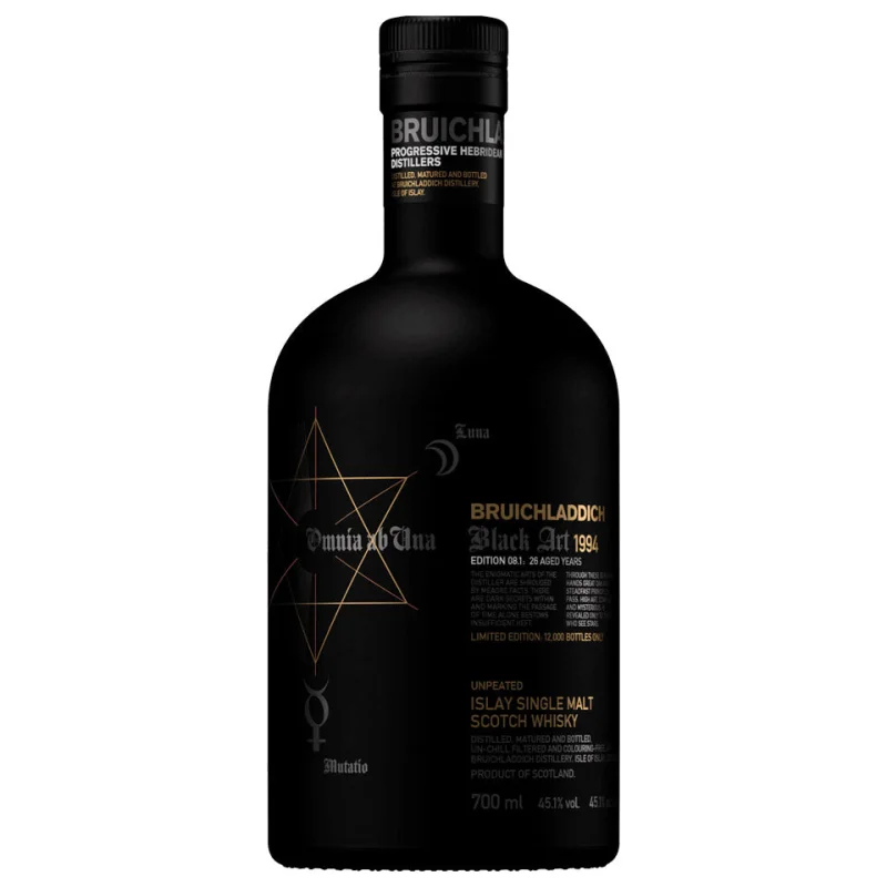 Bruichladdich Black Art 8.1 26 Year Old Islay Single Malt Scotch Whisky 700mL