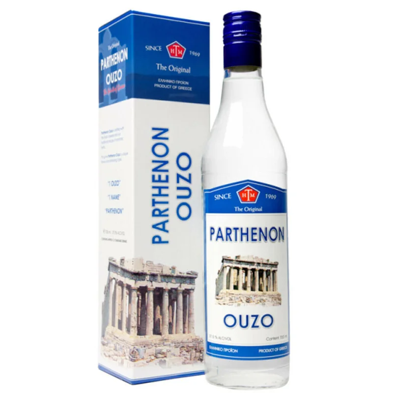 Parthenon Ouzo With Gift Box 700mL