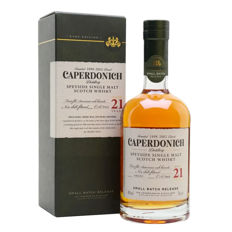 Caperdonich 21 Year Old Single Malt Scotch Whisky 700mL