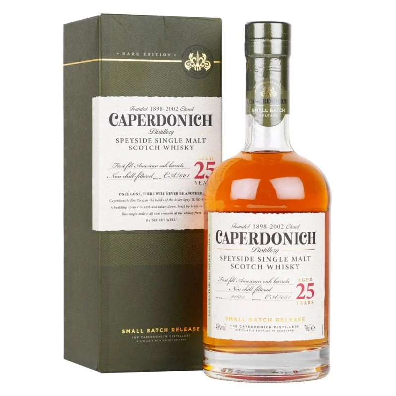 Caperdonich 25 Year Old Single Malt Scotch Whisky 700mL