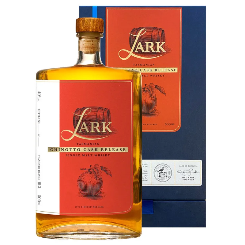 Lark Chinotto Cask Limited Release Single Malt Australian Whisky 500mL