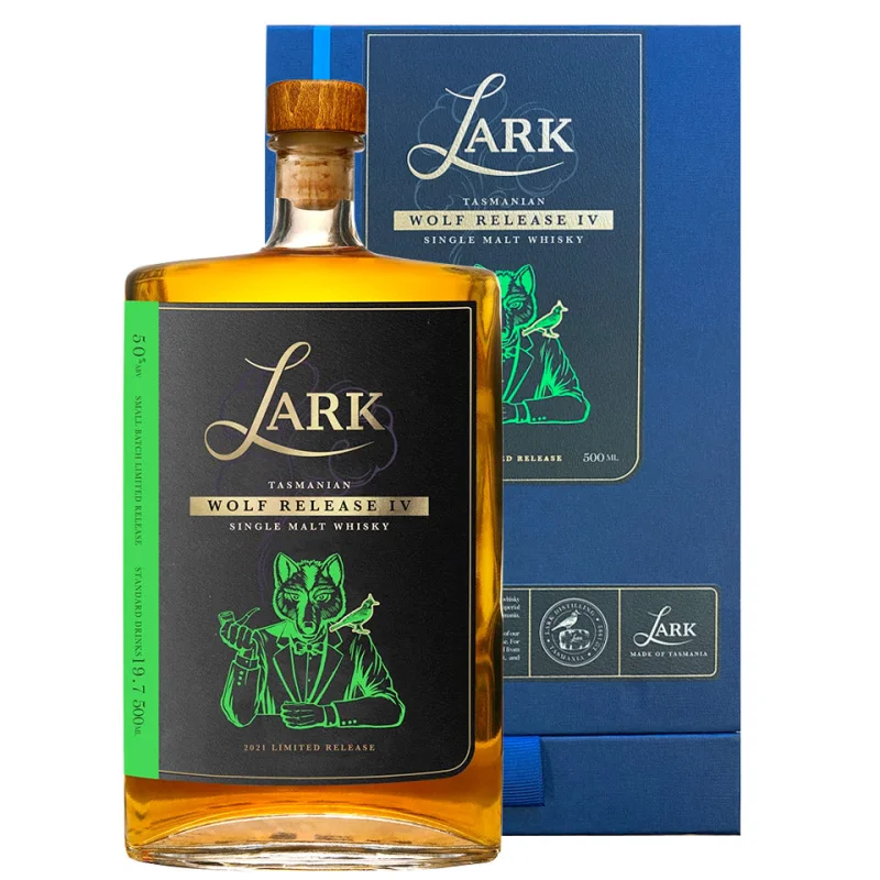 Lark Wolf Release IV Single Malt Australian Whisky 500mL