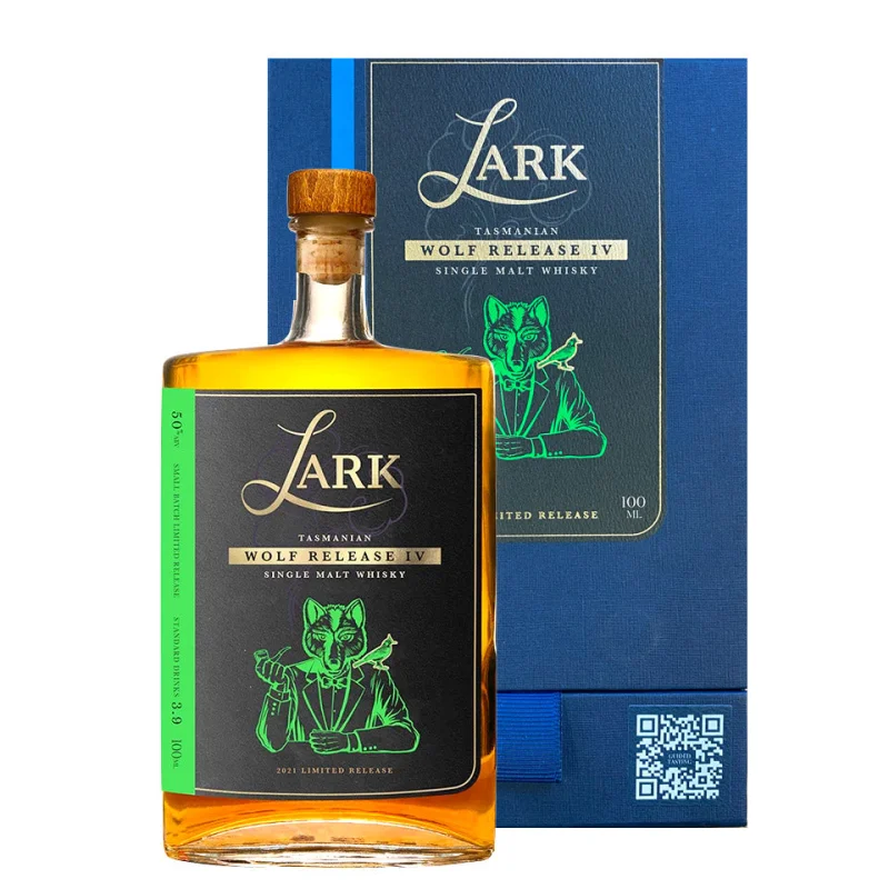 Lark Wolf Release IV Single Malt Australian Whisky Miniature 100mL