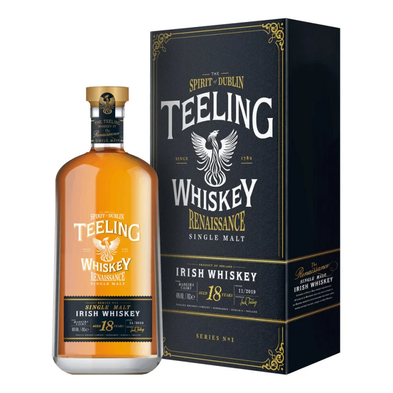 Teeling 18 Year Old Renaissance Series 01 Limited Edition Single Malt Irish Whiskey 700mL