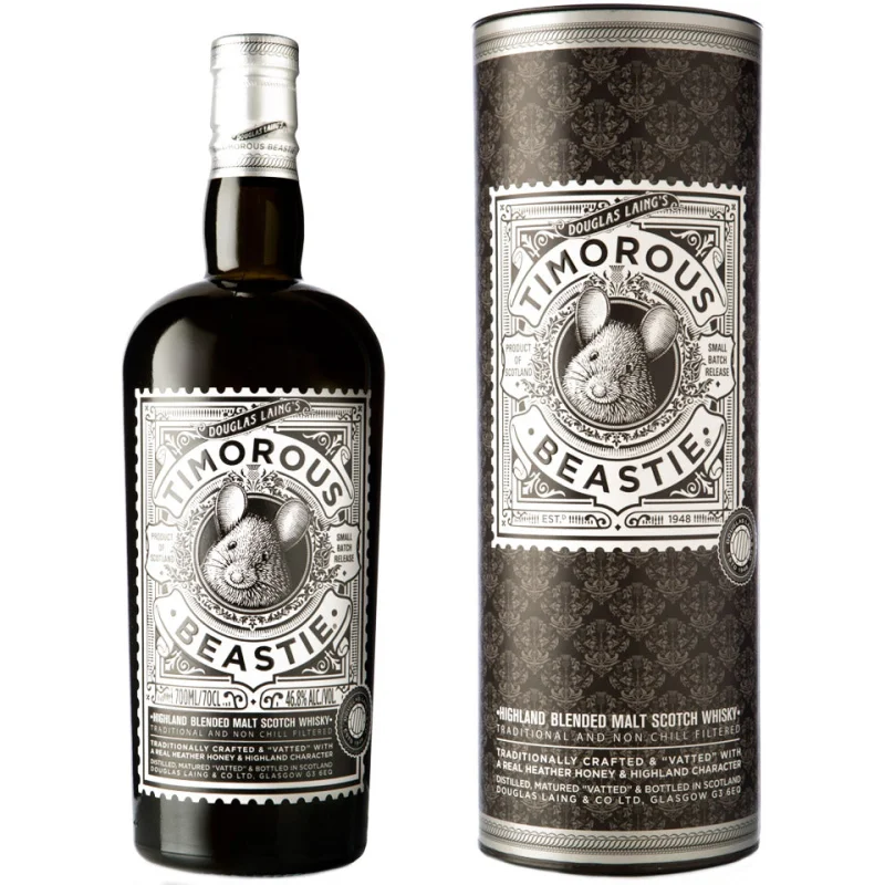 Timorous Beastie Highland Blended Malt Scotch Whisky 700mL