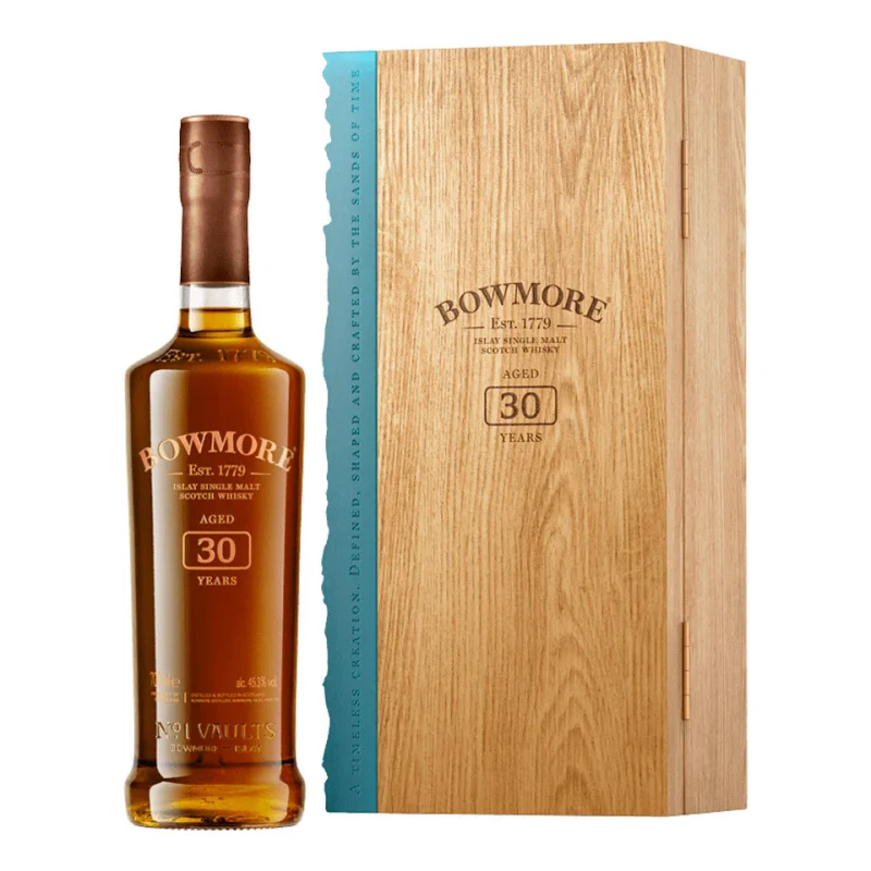 Bowmore 30 Year Old Batch 01 Cask Strength Single Malt Scotch Whisky 700mL