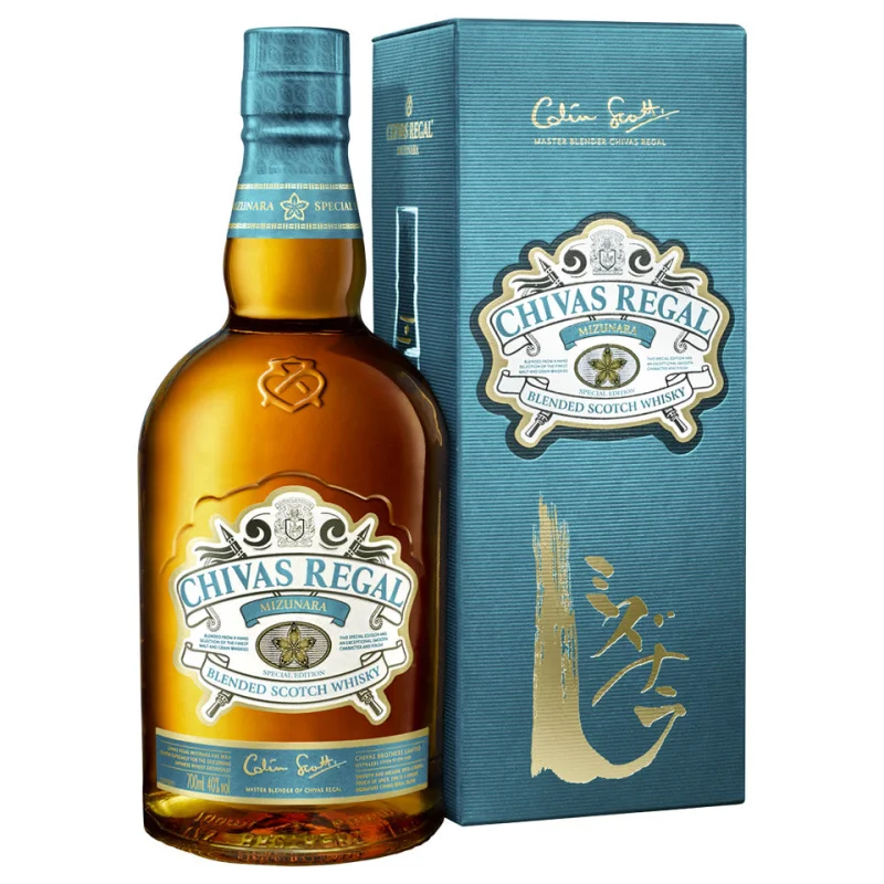 Chivas Regal Mizunara Limited Edition Blended Scotch Whisky 700mL