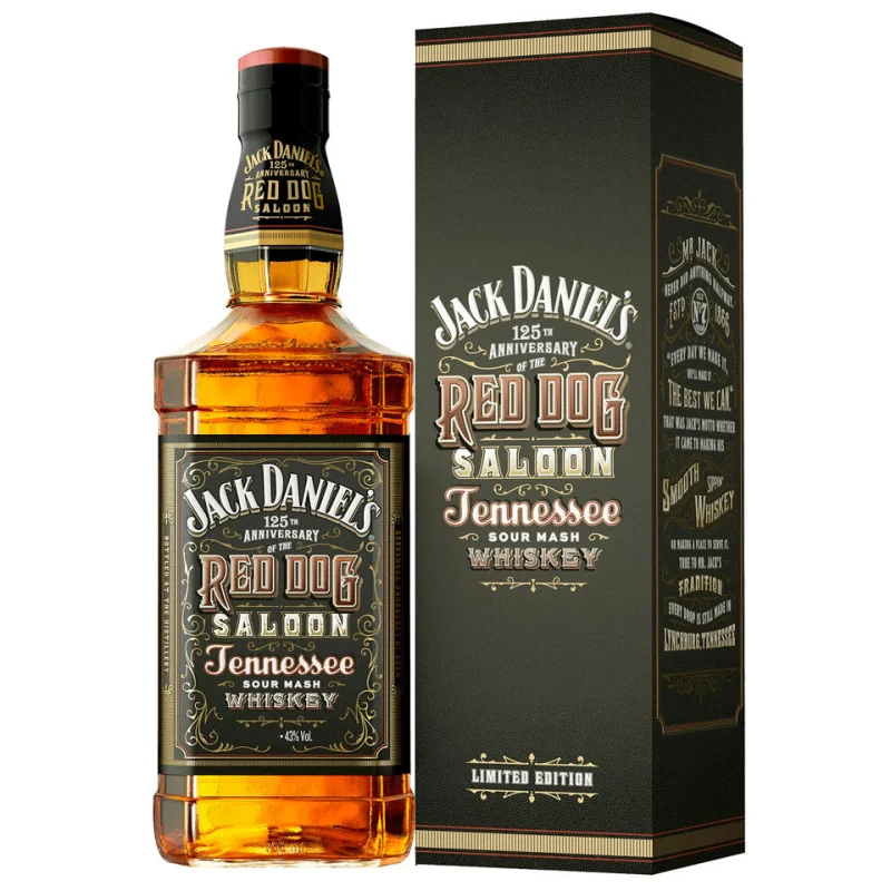Jack Daniel’s Red Dog Saloon With Gift Box Limited Edition Tennessee Whiskey 750mL