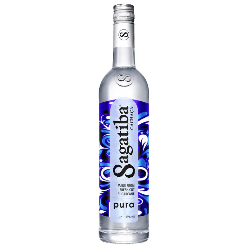 Sagatiba Pura Premium Cachaca Brasilian Liqueur 1L