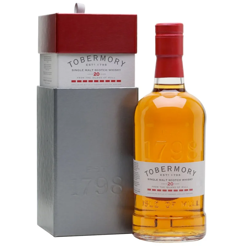 Tobermory 20 Year Old Sherry Cask Finish Single Malt Scotch Whisky 700mL
