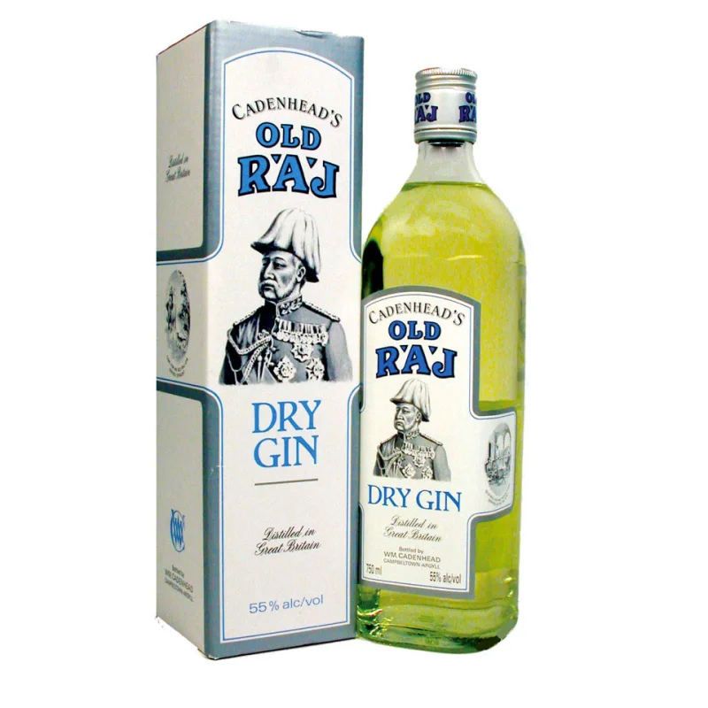 Cadenhead’s Old Raj 55% Dry Gin With Gift Box 700mL