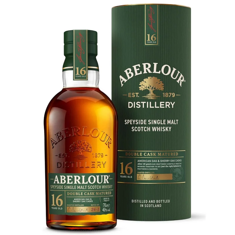Aberlour 16 Year Old Double Cask Matured Single Malt Scotch Whisky 700mL