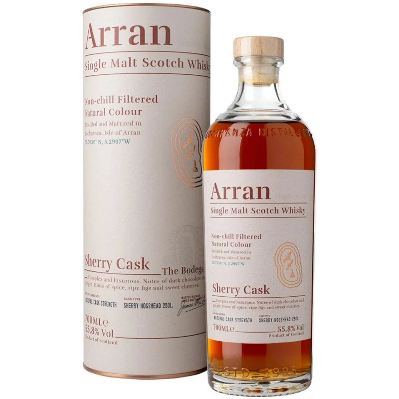 Arran Sherry Cask ‘The Bodega’ Cask Strength Single Malt Scotch Whisky 700mL