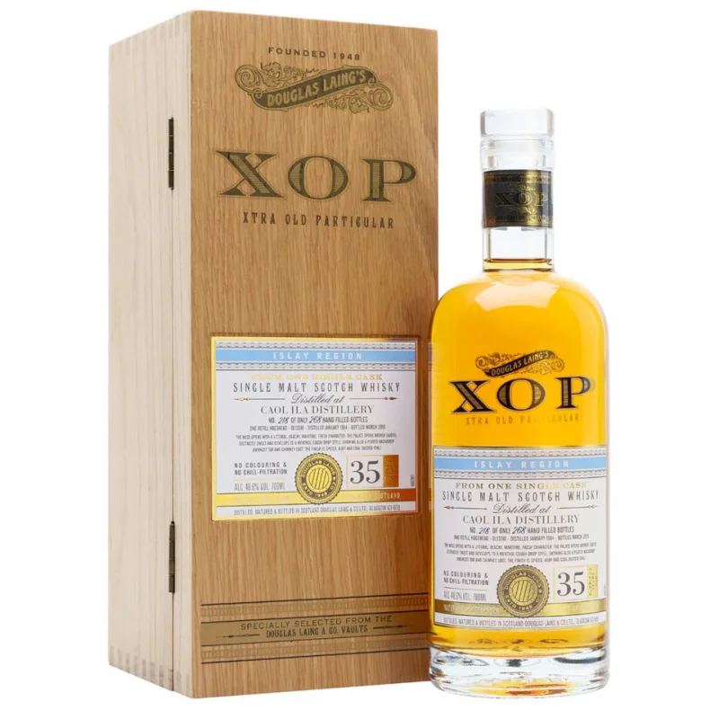 Caol Ila 1984 35 Year Old Cask Strength XOP Single Malt Scotch Whisky 700mL