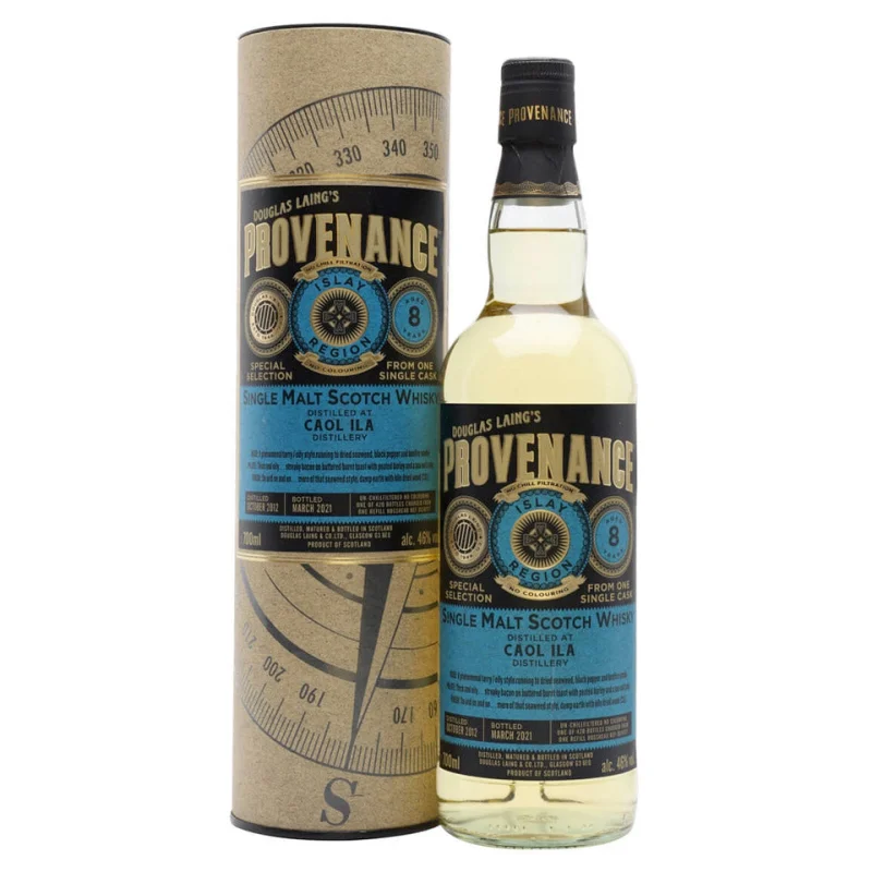 Caol Ila 8 Year Old Single Cask 2012 Provenance Single Malt Scotch Whisky 700mL
