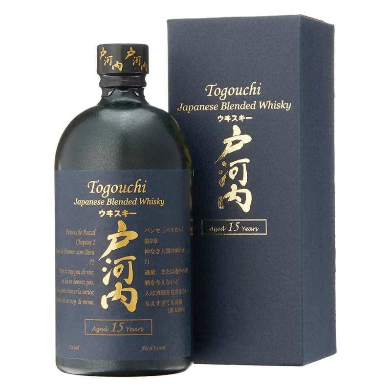 Togouchi 15 Year Old Japanese Blended Whisky 700mL