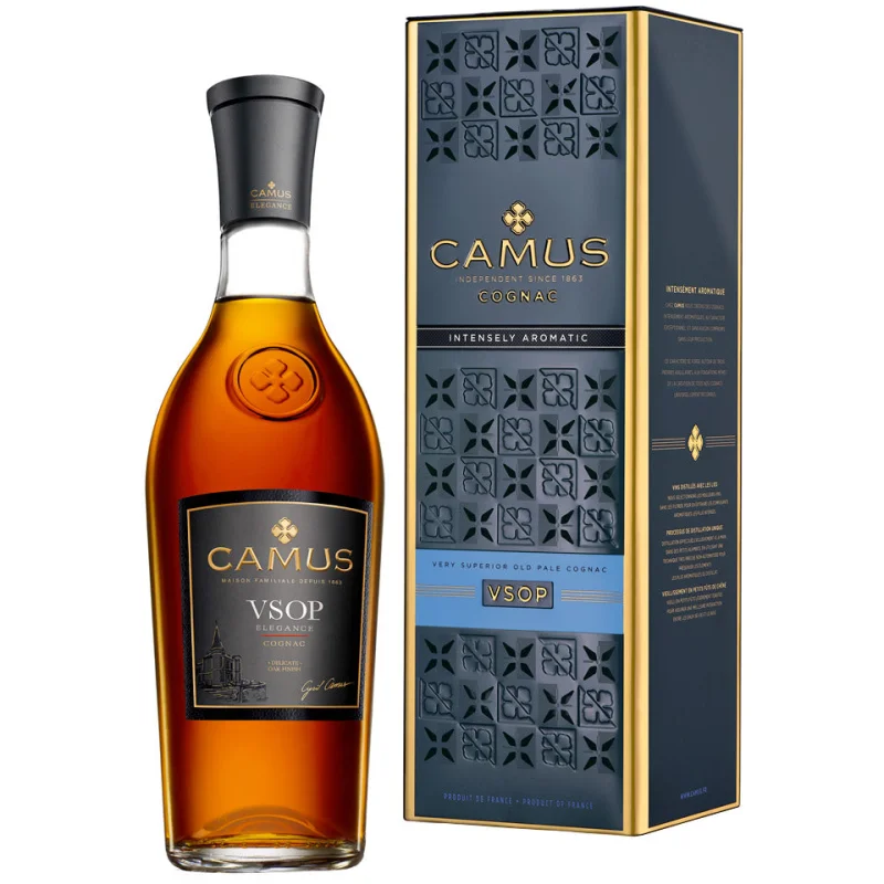 Camus VSOP Intensely Aromatic Limited Edition Metal Tin Box Cognac 1L