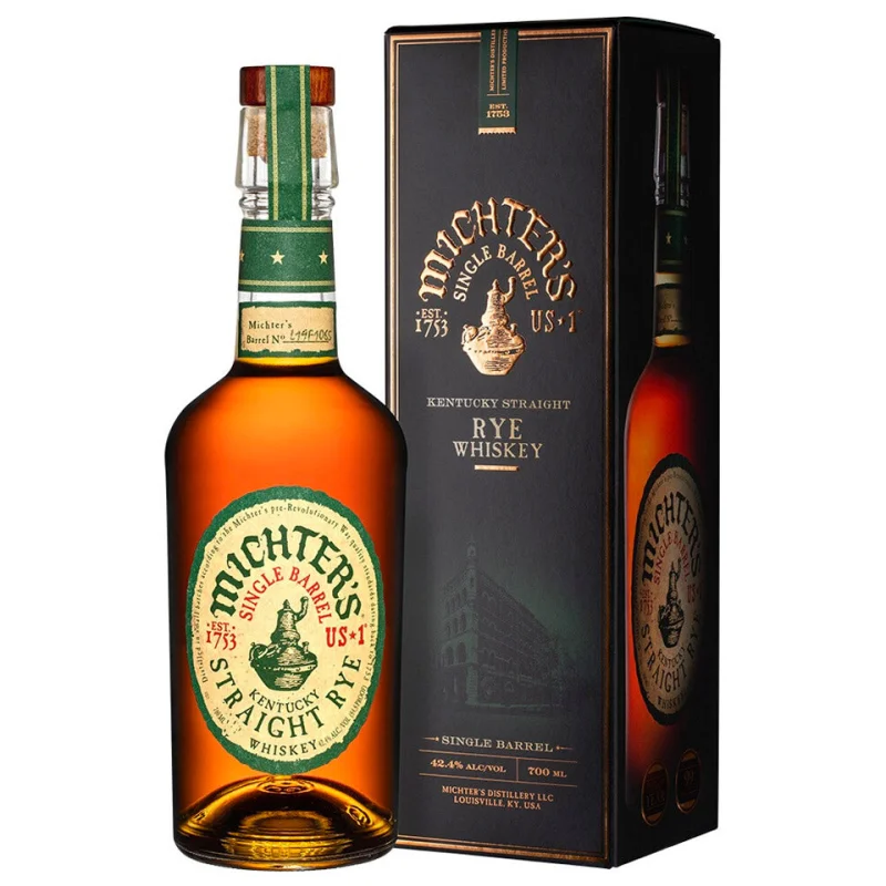 Michter’s US 1 Single Barrel Straight Rye Whiskey With Gift Box 700mL