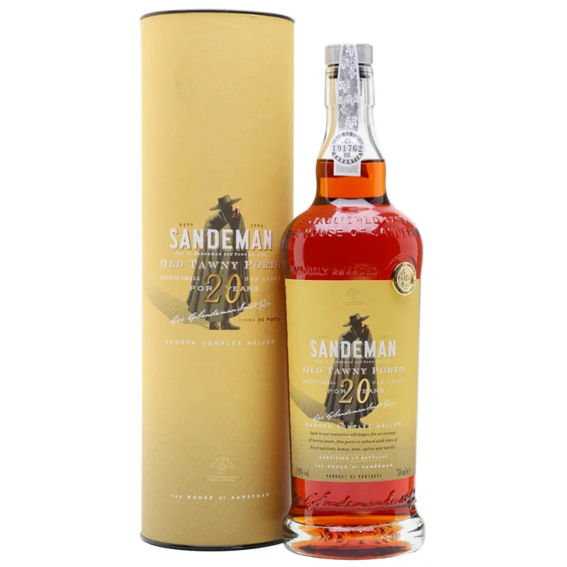 Sandeman 20 Year Old Tawny Port Wine 750mL