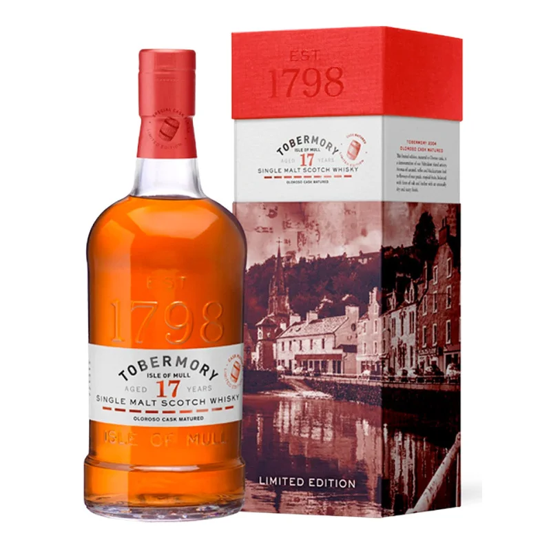 Tobermory 2004 17 Year Old Oloroso Cask Single Malt Scotch Whisky 700mL