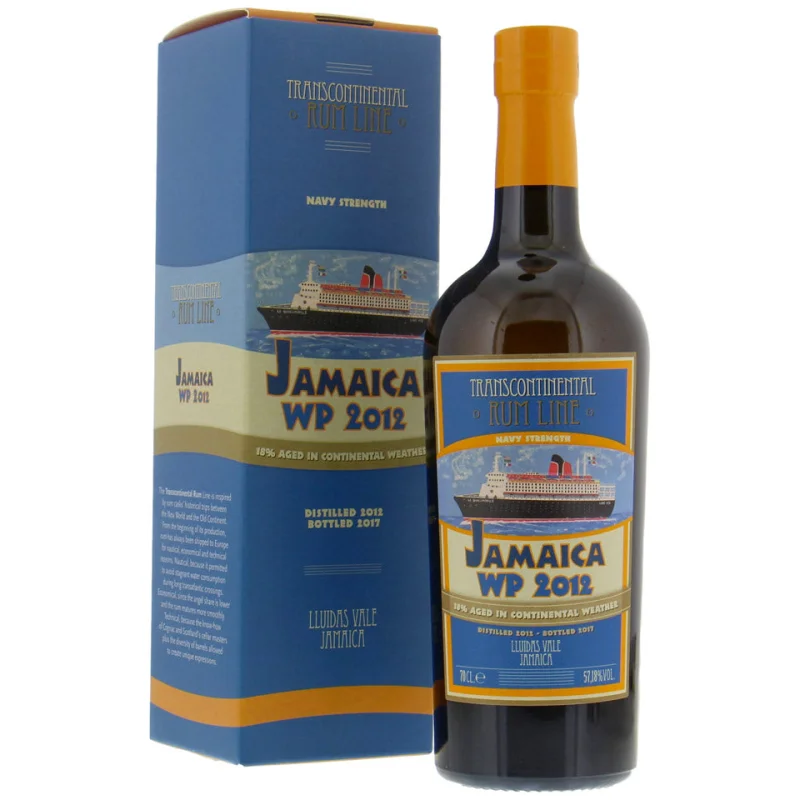 Transcontinental Rum Line 2012 Navy Strength Jamaica Rum 700mL