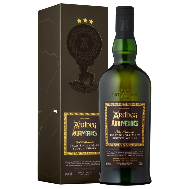 Ardbeg Auriverdes 2014 Limited Edition Islay Single Malt Scotch Whisky 700mL