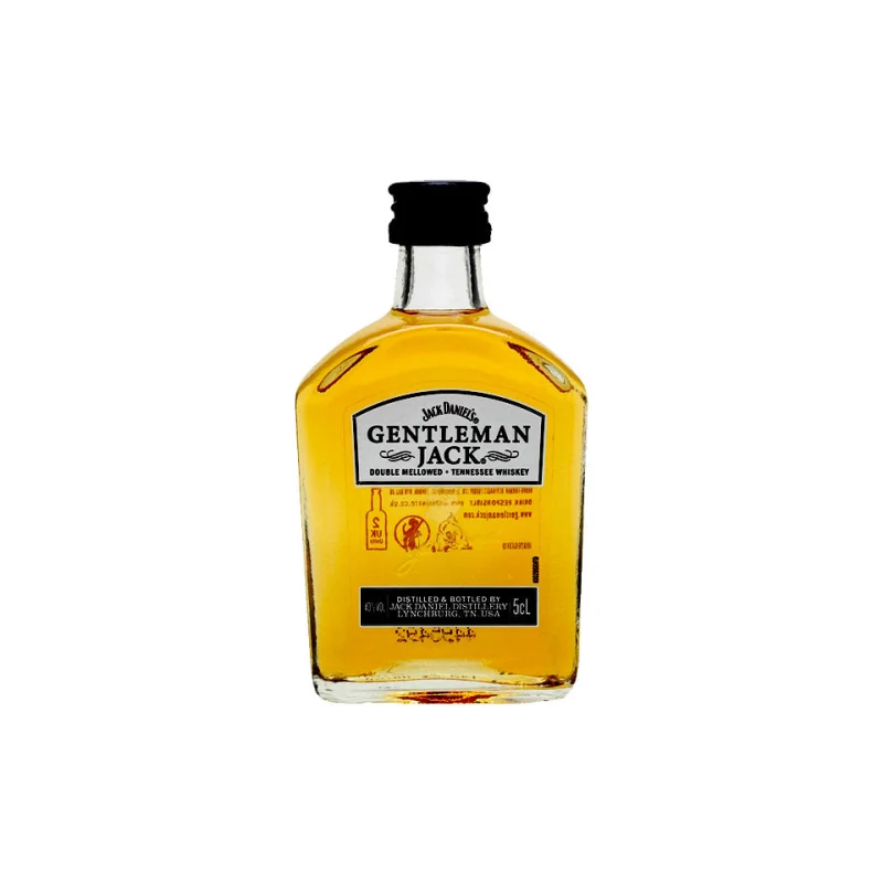 Jack Daniel’s Gentleman Jack Double Mellowed Tennessee Whiskey Glass Miniature 50mL