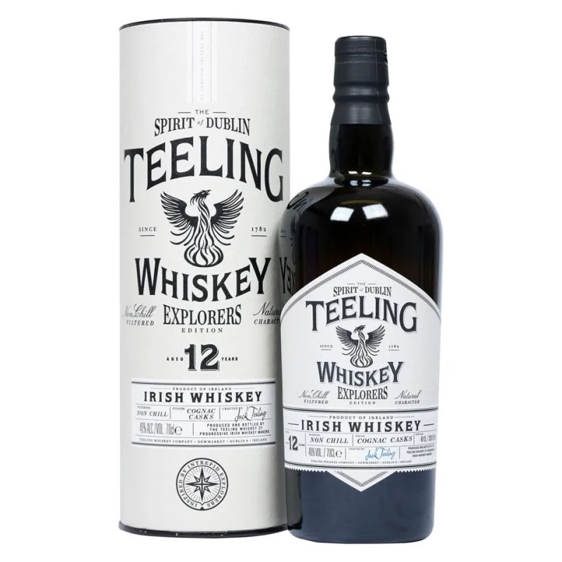 Teeling 12 Year Old Explorers Edition Cognac Finish Single Malt Irish Whiskey 700ml