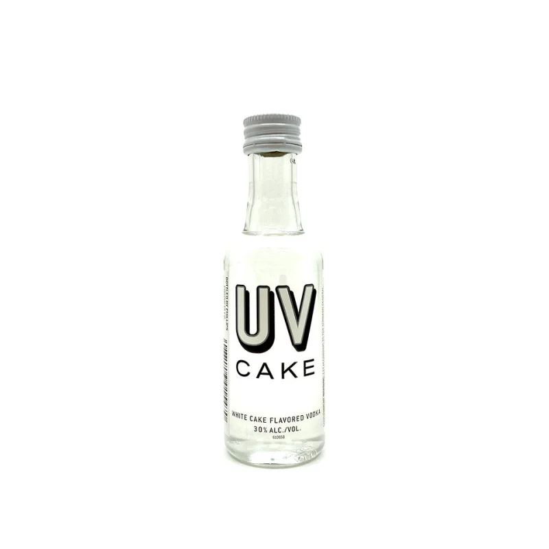 UV Birthday Cake White Cake Flavoured Vodka Miniature 50mL