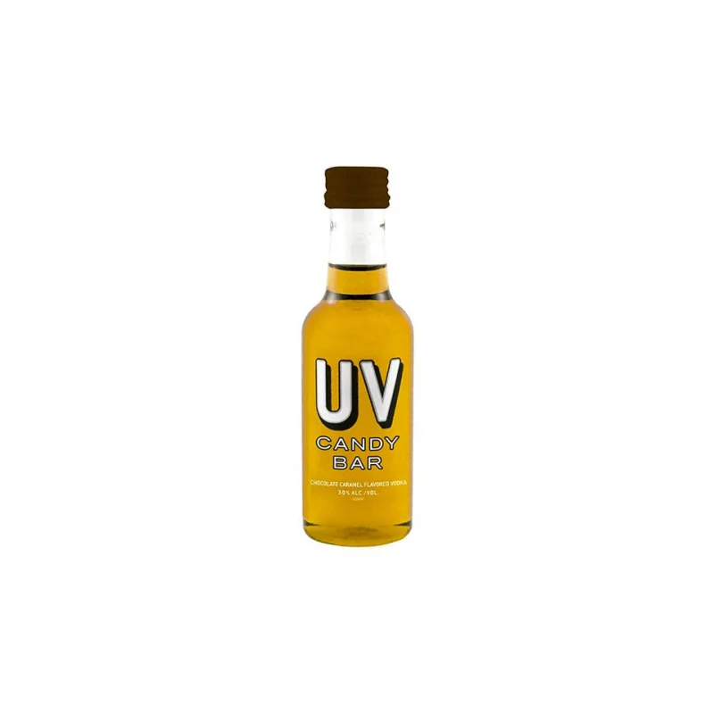 UV Candy Bar Chocolate Caramel Flavoured Vodka Miniature 50mL