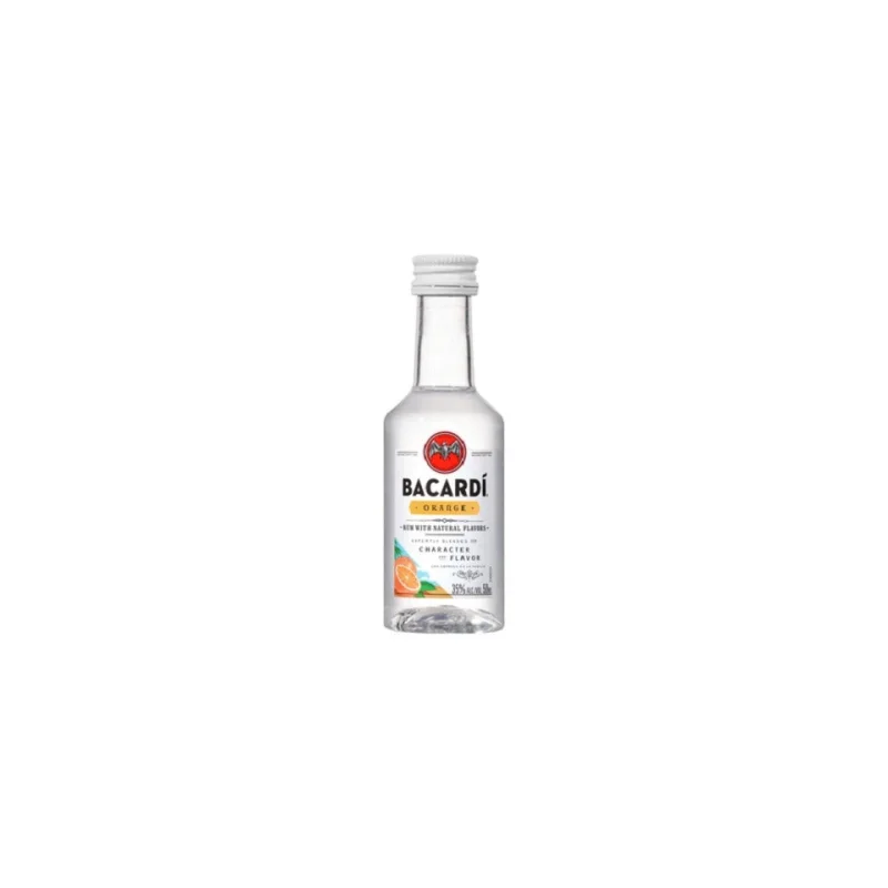 Bacardi Orange Flavoured Rum Miniature 50mL