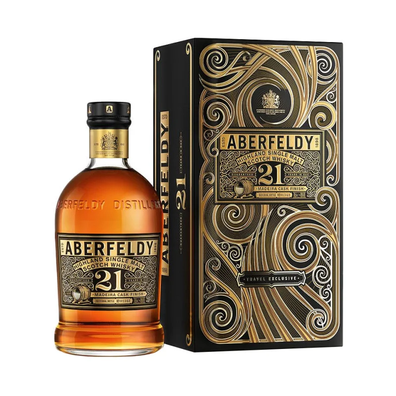 Aberfeldy 21 Year Old Madeira Cask Finish Single Malt Scotch Whisky 700mL
