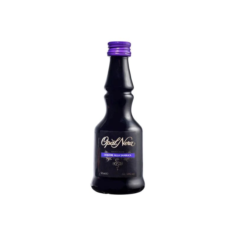 Opal Nera Black Sambuca Liqueur Glass Miniature 50mL