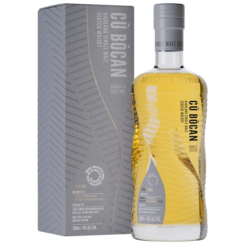 Tomatin Cu Bocan Signature Highland Single Malt Scotch Whisky 700mL