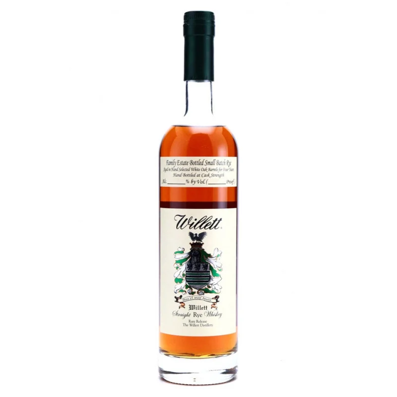 Willett Family Estate 4 Year Old Small Batch Straight Rye Whiskey 750mL