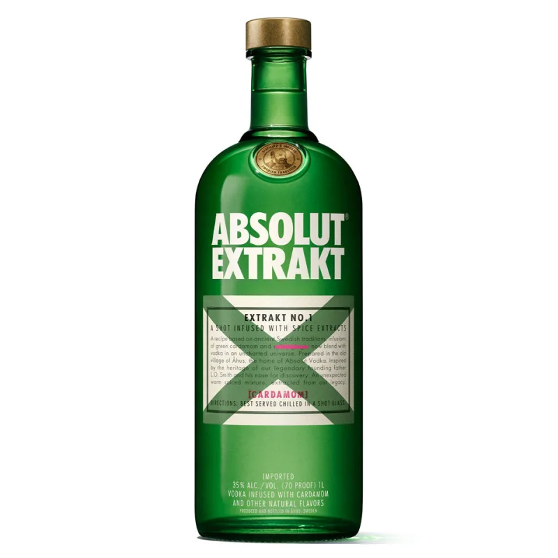 Absolut Extrakt No.1 Limited Edition Cardamom Flavoured Vodka 700mL