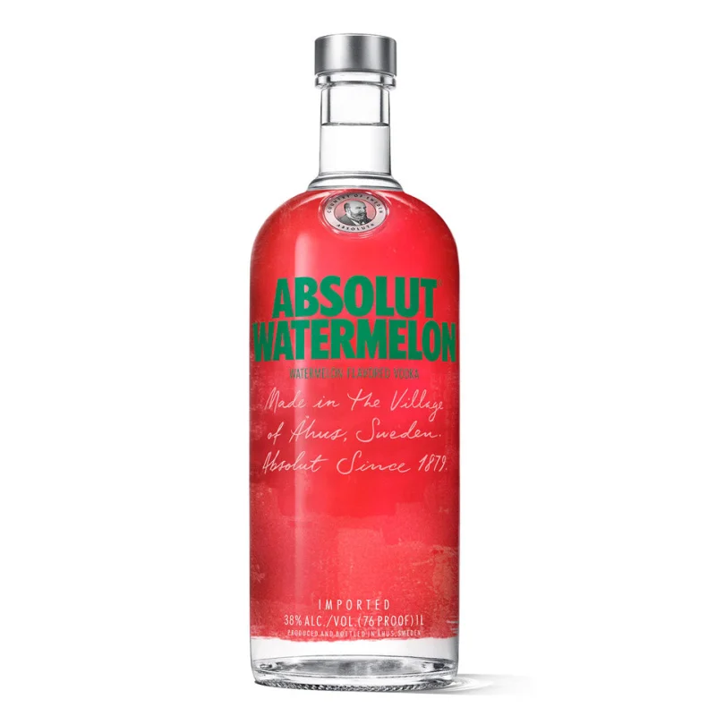 Absolut Watermelon Flavoured Swedish Vodka 700mL