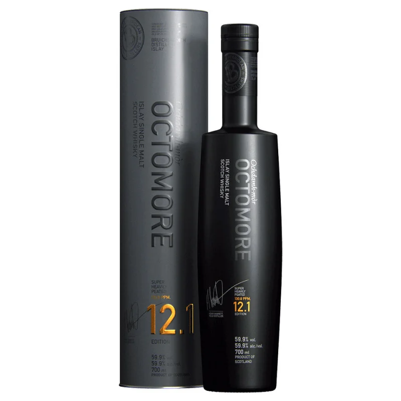 Bruichladdich Octomore 12.1 Islay Single Malt Scotch Whisky 700mL