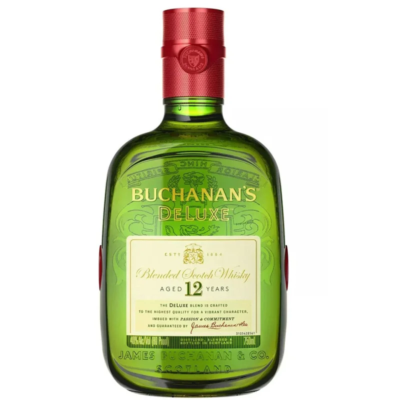 Buchanan’s 12 Year Old Deluxe Blended Scotch Whisky 750mL