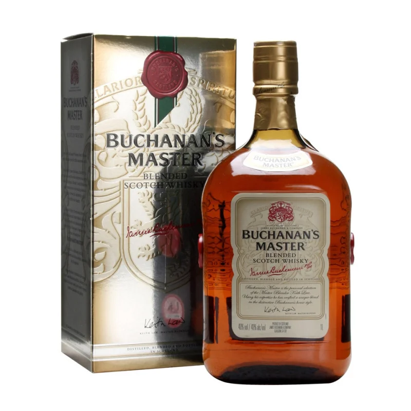Buchanan’s 12 Year Old Master Blended Scotch Whisky 750mL