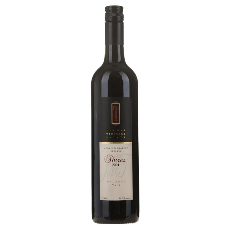 Thomas Vineyard Estate Signature Reserve Shiraz McLaren Vale 2004 750mL