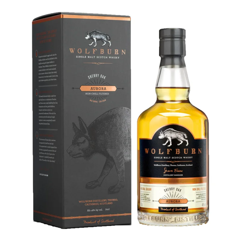 Wolfburn Aurora Sherry Oak Single Malt Scotch Whisky 700mL