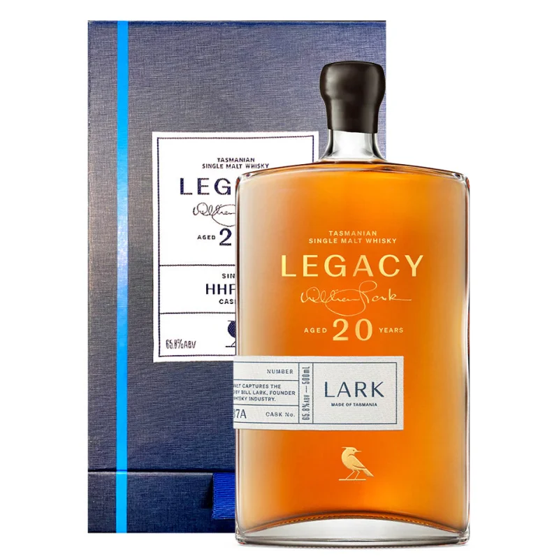 Lark 20 Year Old Legacy Cask #HHF587A Single Malt Australian Whisky 500mL