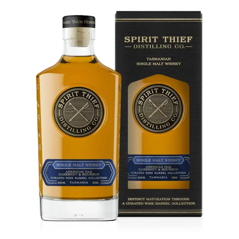 Spirit Thief American Oak Cabernet & Bourbon Single Malt Australian Whisky 500mL