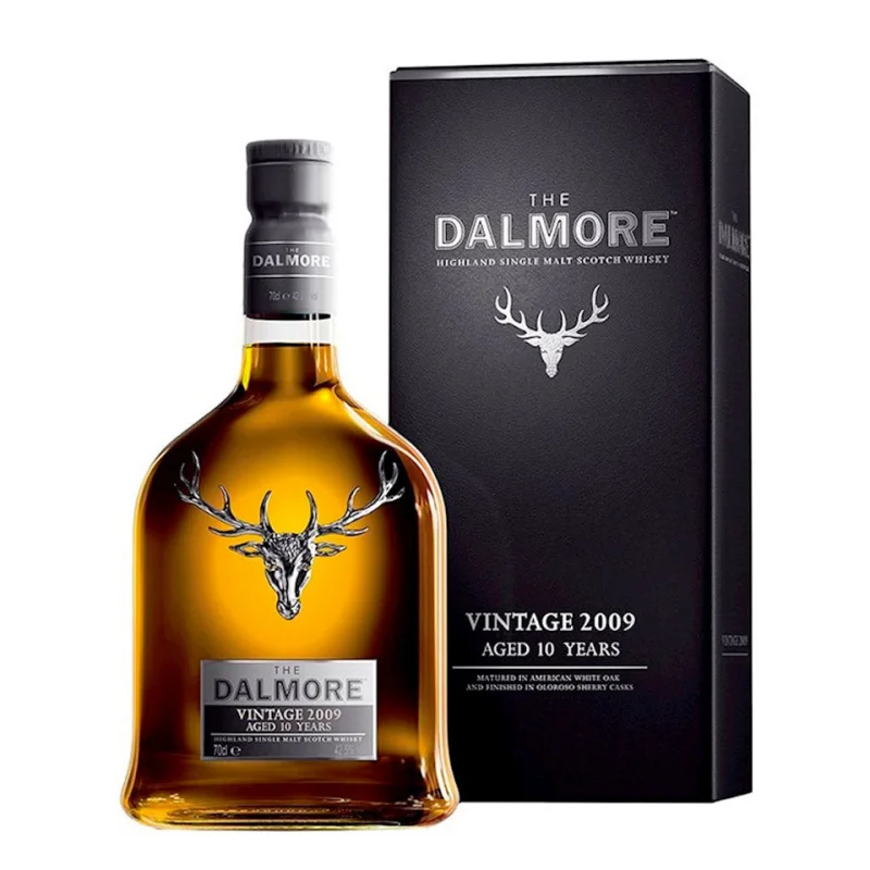 The Dalmore 10 Year Old 2009 Sherry Finish Single Malt Scotch Whisky 700mL