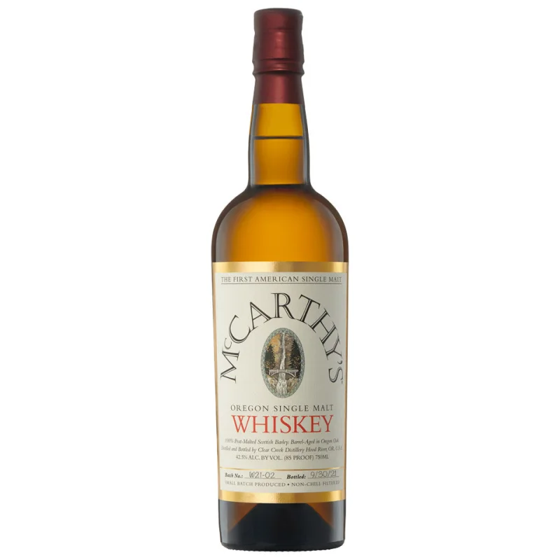 McCarthy’s Oregon Single Malt American Whiskey 700mL