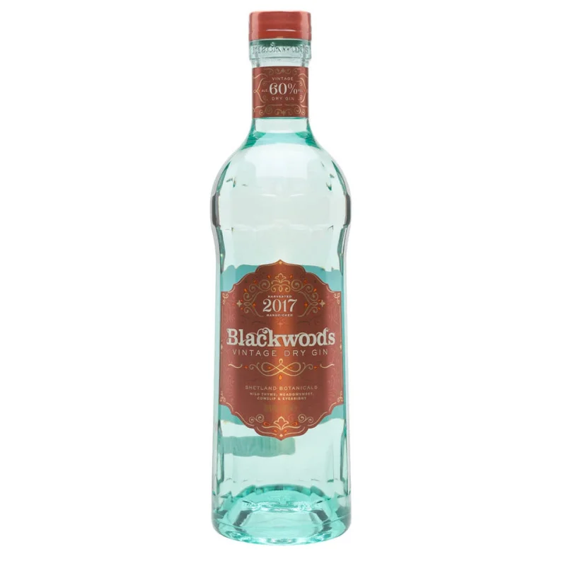 Blackwoods 2017 60% Limited Edition Vintage Dry Gin 700mL