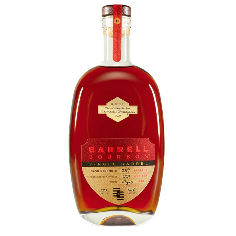 Barrell 10 Year Old Single Barrel Straight Bourbon Whiskey 750mL