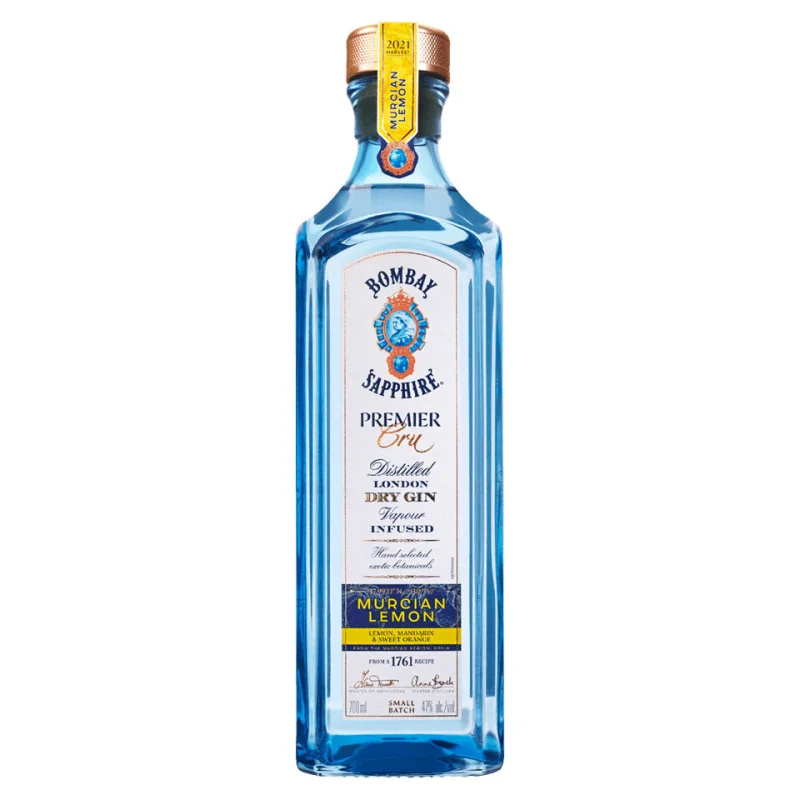 Bombay Sapphire Premier Cru Murcian Lemon Gin 700mL